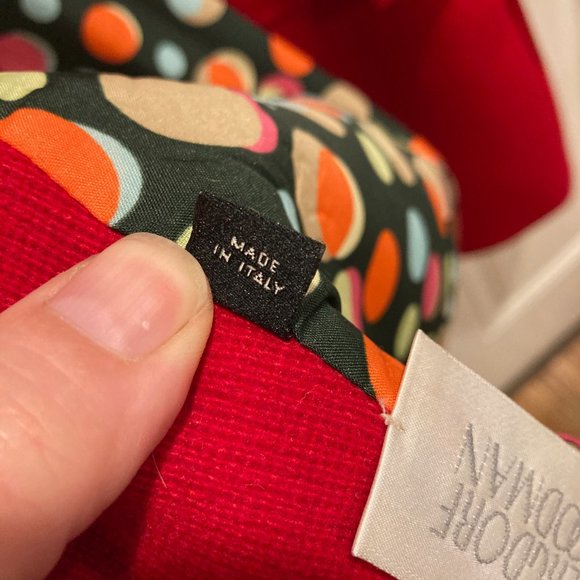 Long Red Dolce & Gabbana Wool Coat - Picture 6 of 6